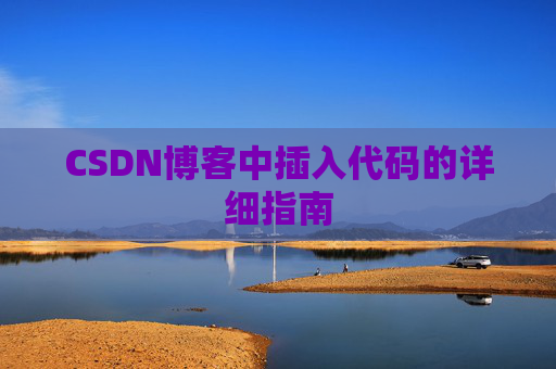 CSDN博客中插入代码的详细指南 CSDN博客中插入代码的详细指南